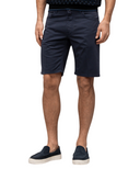 BERMUDE STEFANO RICCI, Logo Insert, Cotton, Navy Blue