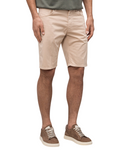 BERMUDE STEFANO RICCI, Logo Insert, Cotton, Beige