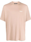 Tricou Represent, Owner's Club Print, Beige, Regular Fit