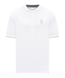 Tricou BRUNELLO CUCINELLI, Small Logo Print, White