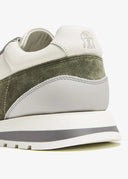 Sneakers BRUNELLO CUCINELLI, Grained Calfskin, Olive
