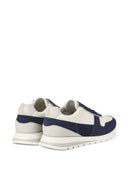 Sneakers BRUNELLO CUCINELLI, Panelled Detail, Low Top, Navy Blue