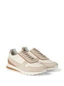 Sneakers BRUNELLO CUCINELLI, Panelled Detail, Low Top, Light Beige