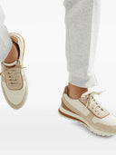 Sneakers BRUNELLO CUCINELLI, Panelled Detail, Low Top, Light Beige