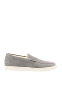 Loafers BRUNELLO CUCINELLI, topstitched leather loafers, Gri