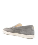 Loafers BRUNELLO CUCINELLI, topstitched leather loafers, Gri