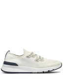 Sneakers BRUNELLO CUCINELLI, Perforated Detail, Low Top, White