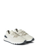 Sneakers BRUNELLO CUCINELLI, Perforated Detail, Low Top, White