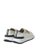Sneakers BRUNELLO CUCINELLI, Perforated Detail, Low Top, White