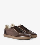 Sneakers BRUNELLO CUCINELLI, suede and polished calfskin 6