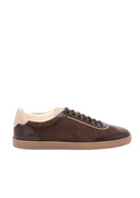 Sneakers BRUNELLO CUCINELLI, suede and polished calfskin