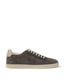 Sneakers BRUNELLO CUCINELLI, suede lace-up sneakers - gray