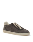 Sneakers BRUNELLO CUCINELLI, suede lace-up sneakers - gray