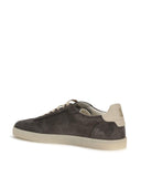 Sneakers BRUNELLO CUCINELLI, suede lace-up sneakers - gray