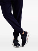 Sneakers BRUNELLO CUCINELLI, Lace Up Mesh, Low Top, Navy Blue