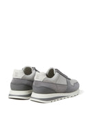 Sneakers BRUNELLO CUCINELLI, Grained Calfskin, Grey