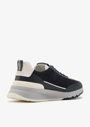 Sneakers BRUNELLO CUCINELLI, Suede Runner, Navy Blue