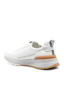 Sneakers BRUNELLO CUCINELLI, Knitted Detail, Low Top, White