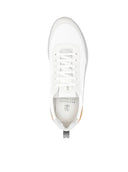 Sneakers BRUNELLO CUCINELLI, Knitted Detail, Low Top, White