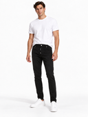 Jeans DSQUARED2, Wash Slim Twist Jeans, Negru
