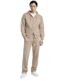 Hanorac ELEVENTY Giza, cu fermoar, Beige