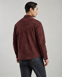 Jacheta ELEVENTY,SUEDE LEATHER AND JERSEY JACKET