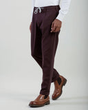 Pantaloni ELEVENTY Stretch Cotton – Burgundy