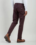 Pantaloni ELEVENTY Stretch Cotton – Burgundy