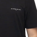 Tricou Ih Nom Uh Nit, Newspaper Mask, Negru