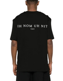 Tricou Ih Nom Uh Nit, Newspaper Mask, Black