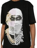 Tricou Ih Nom Uh Nit, Newspaper Mask, Black