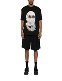 Tricou Ih Nom Uh Nit, Newspaper Mask, Black