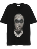 Tricou IH NOM UH NIT, Leopard Mask, White