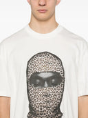 Tricou IH NOM UH NIT, Leopard Mask, White