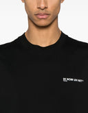 Tricou IH NOM UH NIT,  Leopard Print, Small Logo, Black