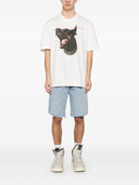 Tricou IH NOM UH NIT, Dobermann Print, White