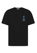 Tricou IH NOM UH NIT, Small Front Blue Mask Print, Black
