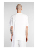 TRICOU IH NOM UH NIT, Blue Mask On print, Regular Fit, Alb