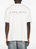 Tricou IH NOM UH NIT, Mask Crosses Print, All White