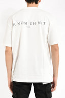 Tricou IH NOM UH NIT, Mask Crosses Print, All White