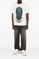 Tricou IH NOM UH NIT, Mask 20 Verde, Alb