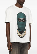 Tricou IH NOM UH NIT, Mask 20 Verde, Alb