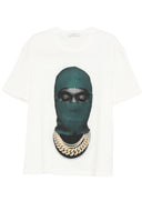 Tricou IH NOM UH NIT, Mask 20 Verde, Alb