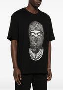 Tricou IH NOM UH NIT, Paisley Mask Graphic in Front, Regular Fit, Negru