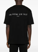 Tricou IH NOM UH NIT, Paisley Mask Graphic in Front, Regular Fit, Negru