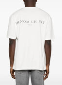 TRICOU IH NOM UH NIT, Paisley Mask Graphic in front, Alb