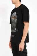 Tricou IH NOM UH NIT,  Grey Mask Diamonds, Black
