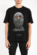 Tricou IH NOM UH NIT,  Grey Mask Diamonds, Black