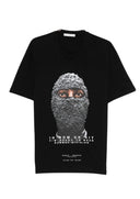 Tricou IH NOM UH NIT,  Grey Mask Diamonds, Black