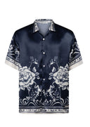 Camasa IH NOM UH NIT, Flower Print, Blue
